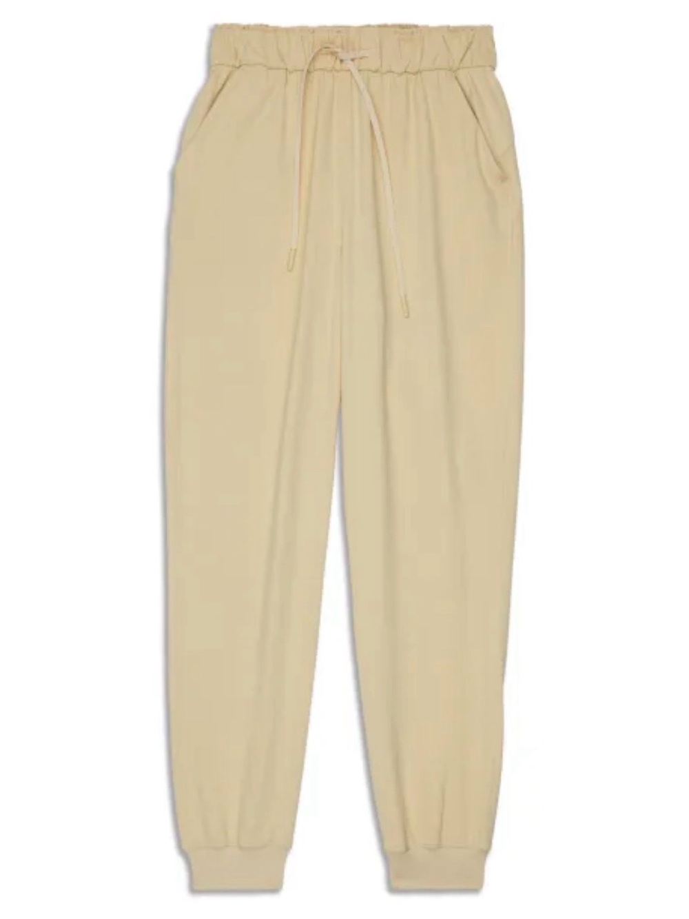 lululemon athletica Beige Track Joggers pant  Stretch High-Rise Jogger